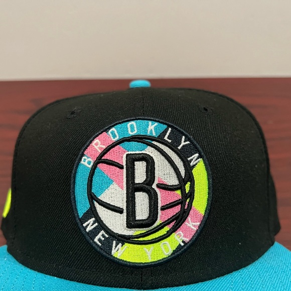 New Era, 59Fifty Fitted Hat, NBA 75th Anniversary, Brooklyn Nets - Picture 2 of 11